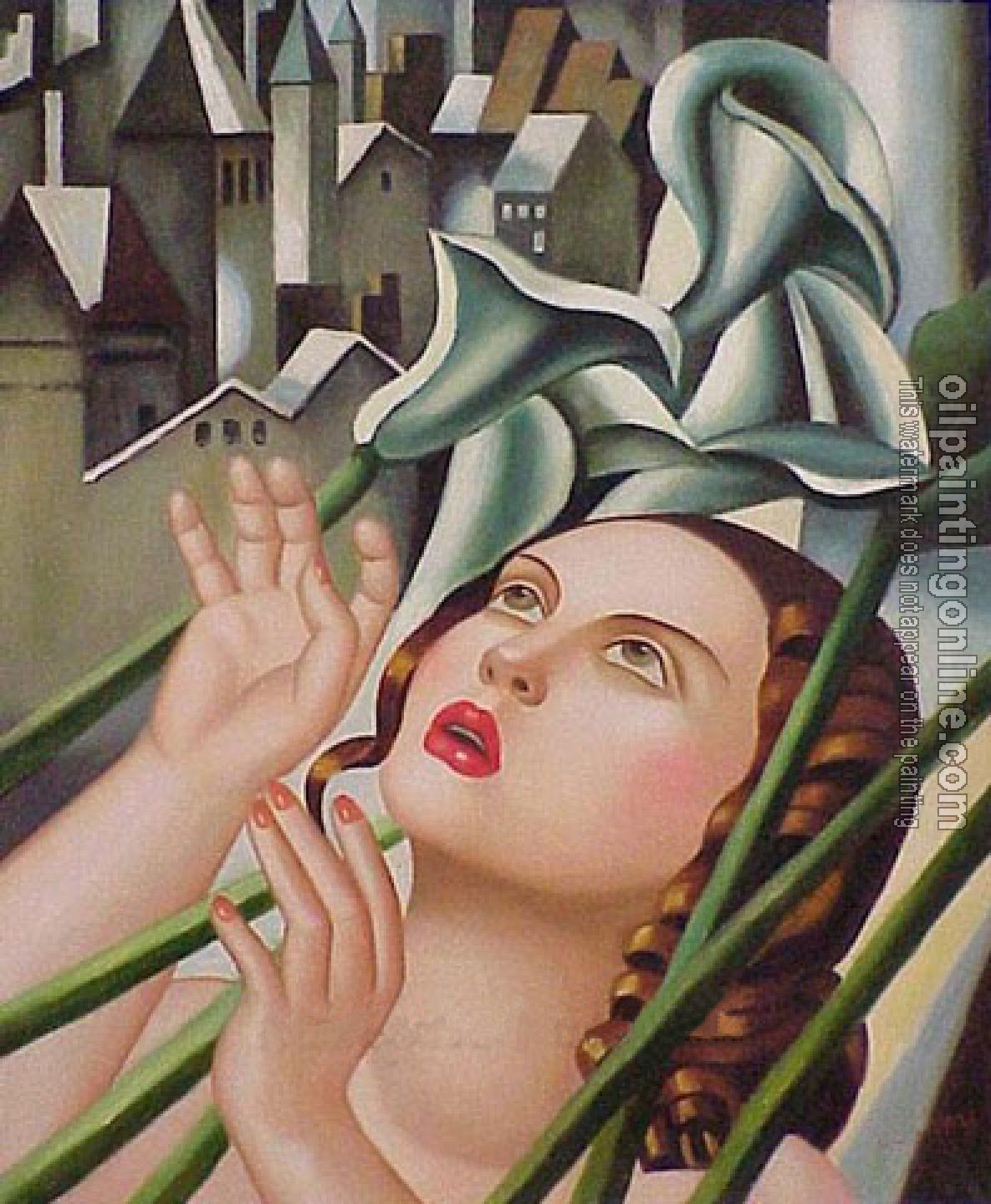 Lempicka, Tamara de - Abstract Oil Painting